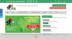 Desktop Screenshot of osha-singapore.com
